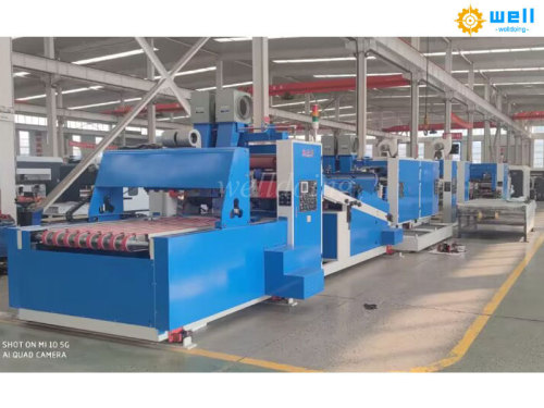 High speed automatic corrugated carton stitching machine
