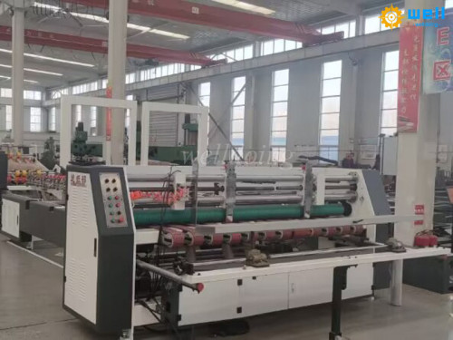 automatic double piece carton stitching machine