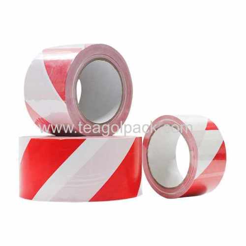 120mmx100M PE Non-Adhesive Barrier Warning Tape Red/White/120mmx100M PE Non-Adhesive Caution Tape Red/White