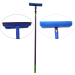 Huadi 2 in 1 Super long Telescopic window cleaner Window Washer set with Turnable Head