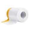 550mmx33M Rice Paper Pre-Taped Masking Film/550mmx33M Masking Film With Rice Paper Tape Yellow