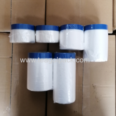 1100mmx20M Masking Film With Cloth Duct Tape Blue/1100mmx20M Cloth Duct Pre-Taped Masking Film