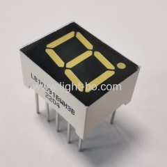 Ultra bright white 0.39inch Single Digit 7 Segment LED Display Common Anode for Hair Dryer