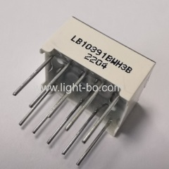 Ultra bright white 0.39inch Single Digit 7 Segment LED Display Common Anode for Hair Dryer