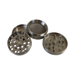 High Quality 50mm Stainless Steel Tobacco Crusher Herb Grinder for Smoking Accessories
