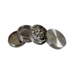 High Quality 50mm Stainless Steel Tobacco Crusher Herb Grinder for Smoking Accessories