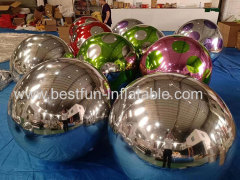 Giant Event Decoration PVC Floating Sphere Mirror Balloon Disco Shinny Inflatable Mirror Ball