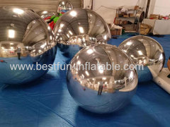 Giant Large Reflective Mirror Sphere Inflatable Disco Shinny Laser Mirror Balloon Mirror Ball For Event Decoration