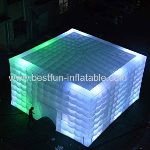 Inflatable Lighting Tent For Party Led Inflatable Marquee Inflatable Air Cube