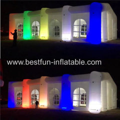 Inflatable Wedding Party Tent Inflatables Booth With Led Changeable Colour For Outdoor Show Decoration tent