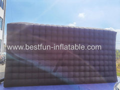 black inflatable club tent inflatable party club led inflatable club with light