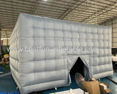 silver inflatable teepee tent custom inflatable tent china inflatable tent events