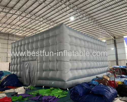 silver inflatable teepee tent custom inflatable tent china inflatable tent events