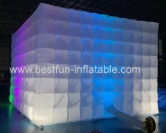 custom wedding inflatable led lighting igloo tent