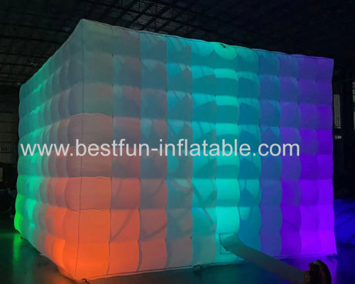 indoor inflatable lighting tent lighting inflatable structure tent inflatable event tent with led light