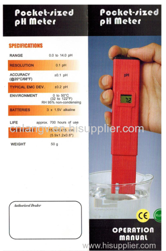 PEN pocket PH meter