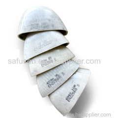 EN22568 CE standard safety shoes fiberglass toe caps composite toe caps