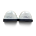 SAFETY SHOES GLASS FIBER TOE CAPS 604# COMPOSOITE PLASTIC TOE CAPS with PVC STRIP