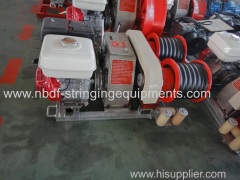 Transmission Line Double Wheels Motorised Winches