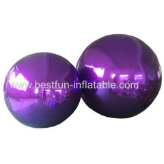 inflatable reflective mirror ball