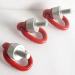 Stainless steel 316L heavy-duty universal rotating lifting ring Terme lifting point red lifting