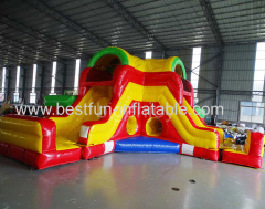 inflatable bouncy slide maze bounce bounce slide for kids