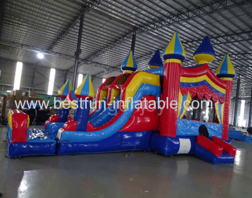 Carnival 7in 1 inflatable combo for sale bouncy house inflatable bouncers