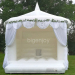 White inflatable bouncer white bounce house wedding Inflatable bouncer