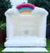 White inflatable bouncer white bounce house wedding Inflatable bouncer