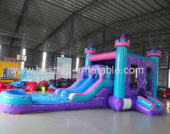 princess Combo inflatable princess castle Princess bouncy castles