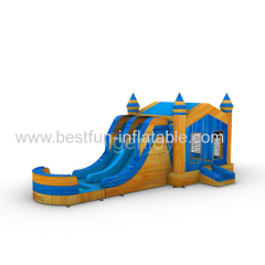 Lava Falls Combo wet and dry bounce combo ultimate combo inflatable bounce house