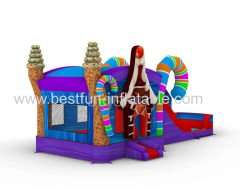 candy 7 in 1 combo Candy Combo Inflatable Candy Castle