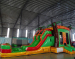 tropical combo Inflatable Castle And Slide inflatable tropical combo bounce house