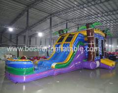 unicorn econo combo unicorn inflatable combo slide bounce house