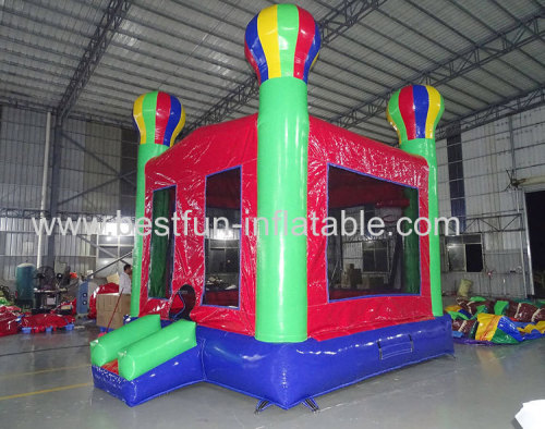Blue Yellow Panel commercial bounce house for sale bounce house art panels bounce house