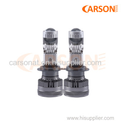 Carson H7 40W 5500lm Dual Pipe Cooling Car LED Headlight for 12V Car or 24V Truck Use