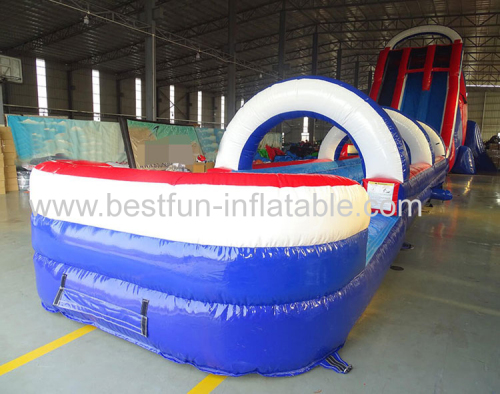 All American Dual Lane slip n slide inflatable games ship slide inflatable