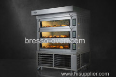 Energy-efficient commercial deck ovens