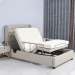 King Size Wireless Control Folding Adjustable Bed with Foldable Hand Rails and Headboard and Memory Foam Mattress