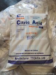 Citricacid Anhydrous food additives