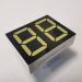 Ультрабелый 2-значный 16-мм 7-сегментный светодиодный дисплей с общим анодом и нулевыми цифрами градуса