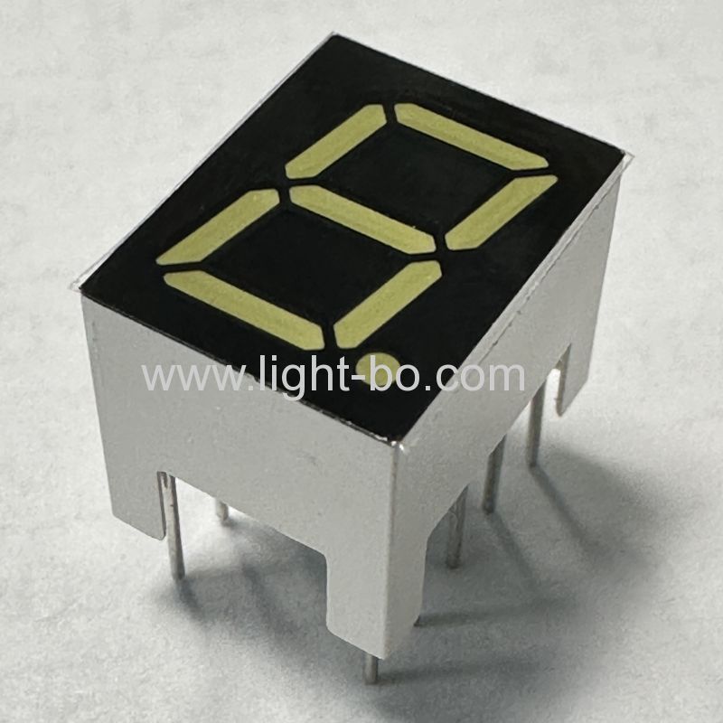 Ultra white Single Digit 0.39inch 7 Segment LED Display 10mm height Common cathode for consumer electronics