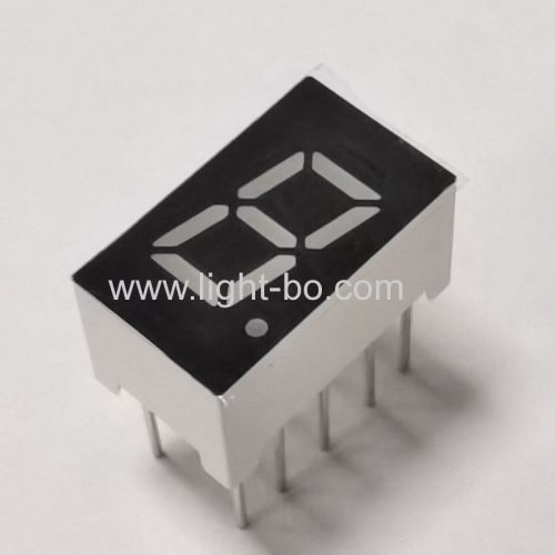 Single Digit 7.62mm (0.3 inch) Amber 7 Segment LED Display Common cathode for Cooker Hood