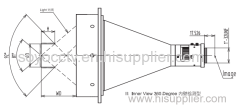 Poly View Multi-angle Reflection 360° Degree Inner View / Outer View Inner-wall Outwall Surface Imaging Sensor >