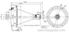 Poly View Multi-angle Reflection 360° Degree Inner View / Outer View Inner-wall Outwall Surface Imaging Sensor >