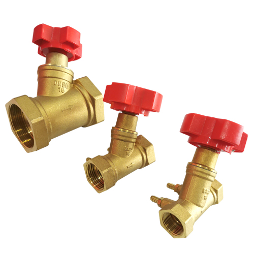 OEM Good Quality DN20-DN50 Female Threaded Forged Brass Balancing Valve Pressure Reducing Valves