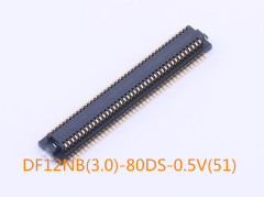 0.5mm 80pin Board to Board Connectors Hirose DF12N Series Connectors