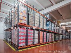 Pallet flow rack one of heavy duty racks