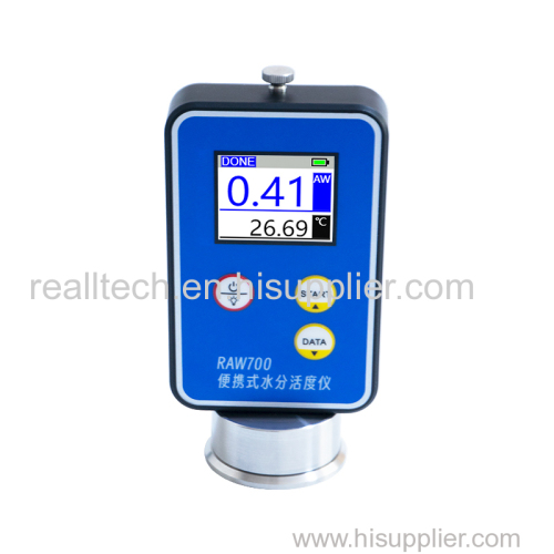 Portable Food Water Activity Meter with 99 Groups Data Storage