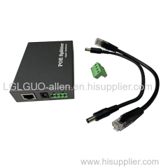 POE Splitter standard Gigabit 2.5G IEEE802.3bt 24V3A/12V6A